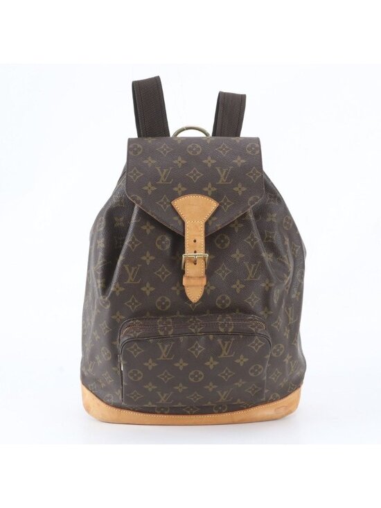Louis Vuitton Handbags - Louis Vuitton Monogram Montsouris GM Leather Backpack
